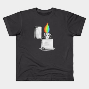Rainbow Lighter Kids T-Shirt